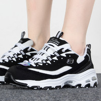 88VIP：SKECHERS 斯凯奇 D'LITES 女款运动鞋 149906-BKW