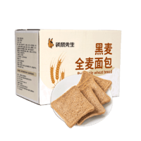 袋鼠先生 黑麦全麦面包 500g*1箱