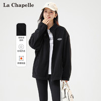 La Chapelle 冬摇粒绒外套女宽松潮显高显瘦时尚休闲外套