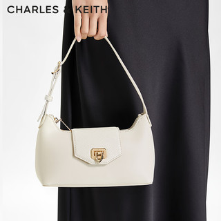 CHARLES & KEITH 女士翻盖手提法棍腋下包 CK2-20671648