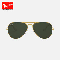 Ray-Ban 雷朋 ay-Ban 雷朋 Aviator飞行员系列 男女款太阳镜 0RB3025 L0205