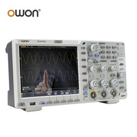 owon 利利普数字示波器DS4102S带宽100MHz采样率1GS/s 触摸屏