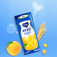 JUST YOGHURT 纯甄 黄桃燕麦果粒风味酸奶200g×10盒