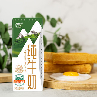 辉山纯牛奶 200ml×10盒儿童早餐营养牛奶