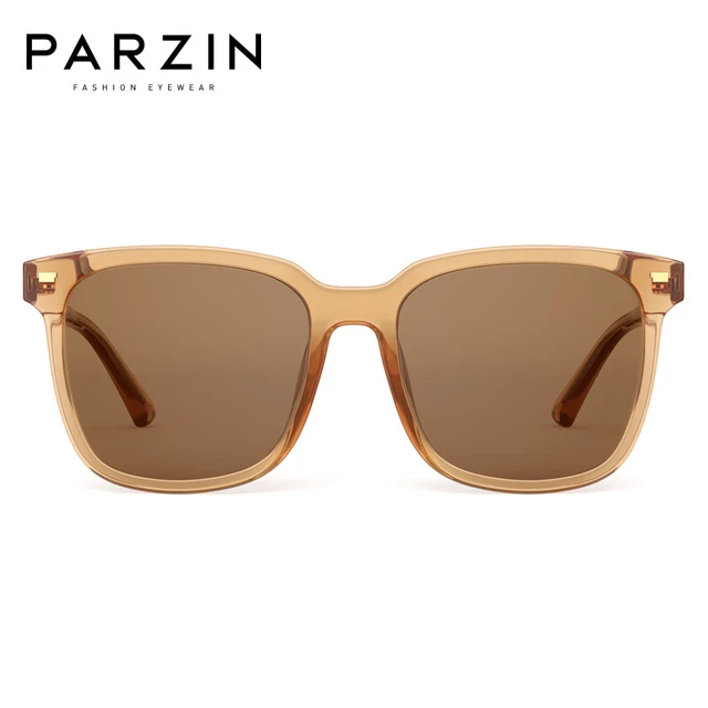 PARZIN 帕森 92120 中性非偏光太阳镜 透茶色 55mm