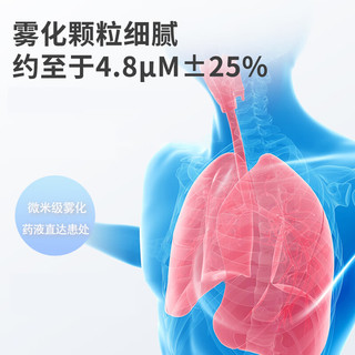 凤凰雾化器家用雾化机儿童成人医用压缩雾化器 空气压缩式雾化仪601D 标准款+医用品质+雾化面罩1套