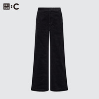 UNIQLO 优衣库 女士休闲长裤 461105 黑色 170/76A