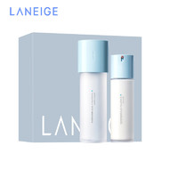 LANEIGE 兰芝 新水酷水乳清润套装 细肤露160ml+润肤乳120ml 油皮适用