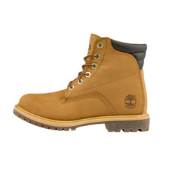 Timberland 女鞋户外高帮大黄靴12909W宽版 小麦色 5