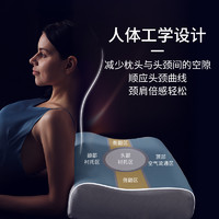 邓禄普 技术原厂天然乳胶护颈助眠乳胶枕