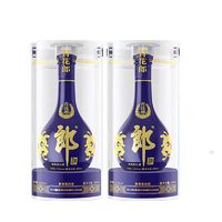 LANGJIU 郎酒 青花郎酱香型白酒53度500ml*4瓶 年份版本随机