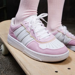 adidas 阿迪达斯 「面包鞋」COURTIC经典板鞋男女adidas阿迪达斯官方outlets三叶草