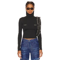 LADO BOKUCHAVA Pierced Turtleneckrevolve时尚小众新款