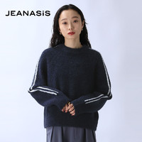 JEANASiS 毛针织衫女2024春秋季气质休闲简约通勤套头衫104702