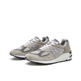 new balance 官方休闲鞋男鞋女鞋美产潮流复古舒适运动鞋990v2系列M990GY2 元祖灰 M990GY2