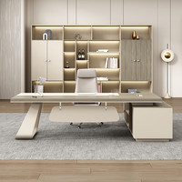 舒炫 SHUXUAN）老板桌办公桌 简约轻奢