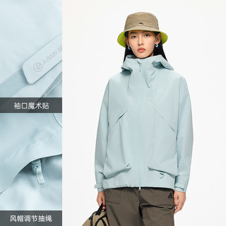 ANTA 安踏 水壳冲锋衣丨大地之壳2.0户外山系女防水徒步登山服上衣外套