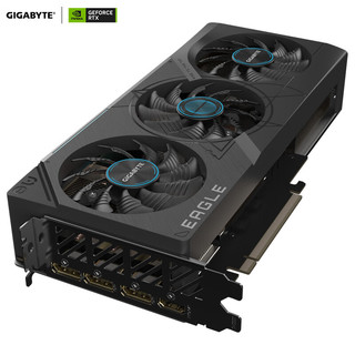 GIGABYTE 技嘉 4070S显卡 猎鹰 GeForce RTX 4070SUPER Eagle OC 12G DLSS3电竞AI设计独立显卡