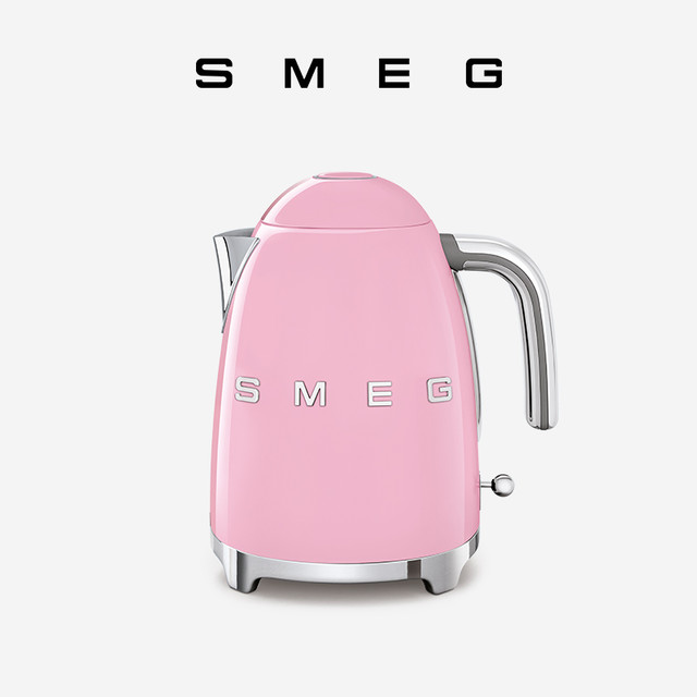 Smeg 斯麦格 电热水壶 家用不锈钢进口全自动烧水壶斯麦格官方旗舰店KLF03