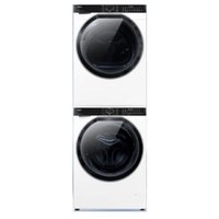 Haier 海尔 376升级款 EHGS100579LW+EG100BD69LW 双擎热泵式洗烘套装 10KG