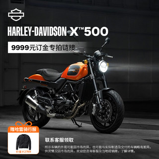 HARLEY-DAVIDSON 哈雷戴维森 哈雷X™ 500 摩托车骑行双缸水冷500cc 订金