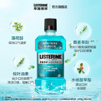 李施德林 基础护理系列 冰蓝劲爽漱口水 500ml*3