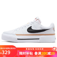 移动端、京东百亿补贴：NIKE 耐克 COURT LEGACY 女款运动鞋 DM7590-100