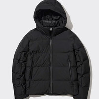 UNIQLO 优衣库 男士羽绒服 459624 琥珀黑 L