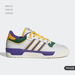 adidas 阿迪达斯 官方正品三叶草RIVALRY LOW 86男子板鞋IF8180