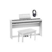 Roland 罗兰 FP-30X 电钢琴 88键力度键盘 白色 木架三踏板+礼包