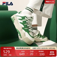 FILA 斐乐 官方斑斓鞋ROSETTA女鞋板鞋2023夏轻便厚底鞋复古休闲鞋