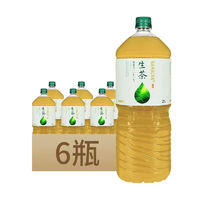 KIRIN 麒麟 日本进口Kirin生茶绿茶大瓶无糖0脂原味凉茶茶饮料 2L*6瓶/箱2024年8月新日期