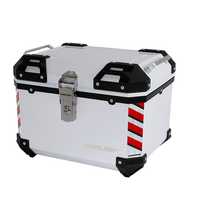 WANLIHAO 万里豪 E520 摩托车后备箱+内衬+靠背 白色 45L