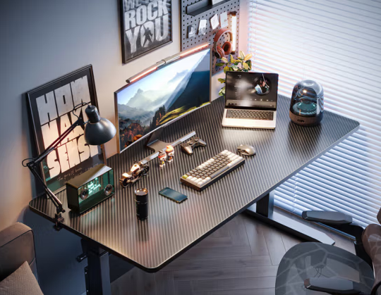 今日必买：NSE 耐赛尔 升降落地电脑桌 140cm