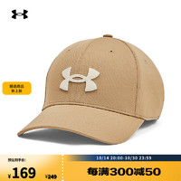 安德玛 UNDERARMOUR）春夏Blitzing男子可调节训练运动帽1376701 骆驼棕263 均码