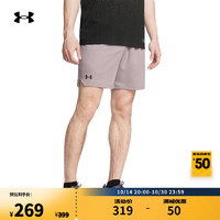 安德玛 UNDERARMOUR）Vanish男子6英寸轻盈梭织训练运动短裤1373718 脂鲤灰015 L