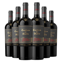 Casillero del Diablo 红魔鬼 干露红魔鬼官方旗舰店正品魔尊干红葡萄酒智利原瓶进口红酒整箱