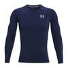 UNDER ARMOUR 安德玛 Heat Gear 男子运动紧身衣 1361524-410 深蓝色 XL