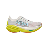 HOKA ONE ONE Mach X2 男子竞训公路跑鞋 1155119 霜白色/柑橘黄 42