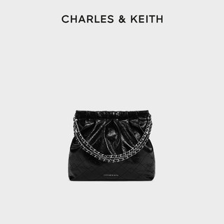 CHARLES & KEITH CHARLES&KEITH链条单肩腋下托特包小号流浪包包女包女士CK2-20671559 Multi综合色 M