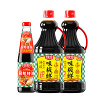 88VIP：厨邦 酱油味极鲜1.63L*2+蚝油510g