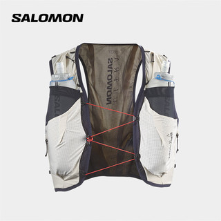 萨洛蒙（Salomon）长距离越野水袋包贴身舒适S/LAB ULTRA 10 LTD SET 米灰色C22480 S