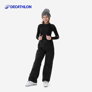 DECATHLON 迪卡侬 ECATHLON 迪卡侬 儿童滑雪裤加厚防水保暖男童女童单板宽松棉裤背带裤KIDK