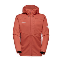 MAMMUT 猛犸象 Ultimate Vii So Hooded 男子运动夹克 1011-01780 砖红色 XL