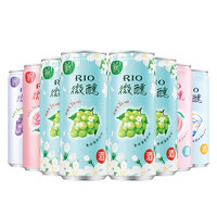 88VIP：RIO 锐澳 预调鸡尾酒微醺青提茉莉混合口味330ml*8