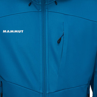 MAMMUT 猛犸象 Ultimate Vii So Hooded 男子运动夹克 1011-01780 深冰蓝 3XL