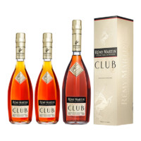 RÉMY MARTIN 人头马 CLUB 干邑白兰地 40%vol 700ml+350ml*2瓶