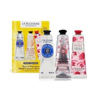 L'OCCITANE 欧舒丹 香港直邮欧舒丹（L'Occitane）护手霜六件套 30ML*6（玫瑰*2/乳木