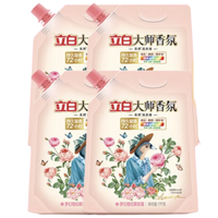 Liby 立白 大师香氛洗衣液 1kg*4袋(带盖) 梦幻格拉斯玫瑰