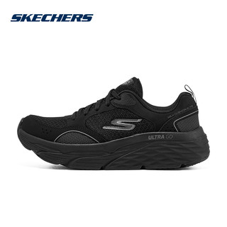 SKECHERS 斯凯奇 女款鞋子冬季新款防震舒适运动休闲鞋128537/BBK